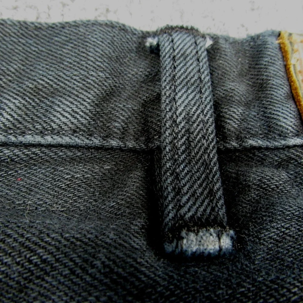 Polo Ralph Lauren Jeans Mens 46Bx30 Black Hampton‎ Straight Denim Classic Casual
